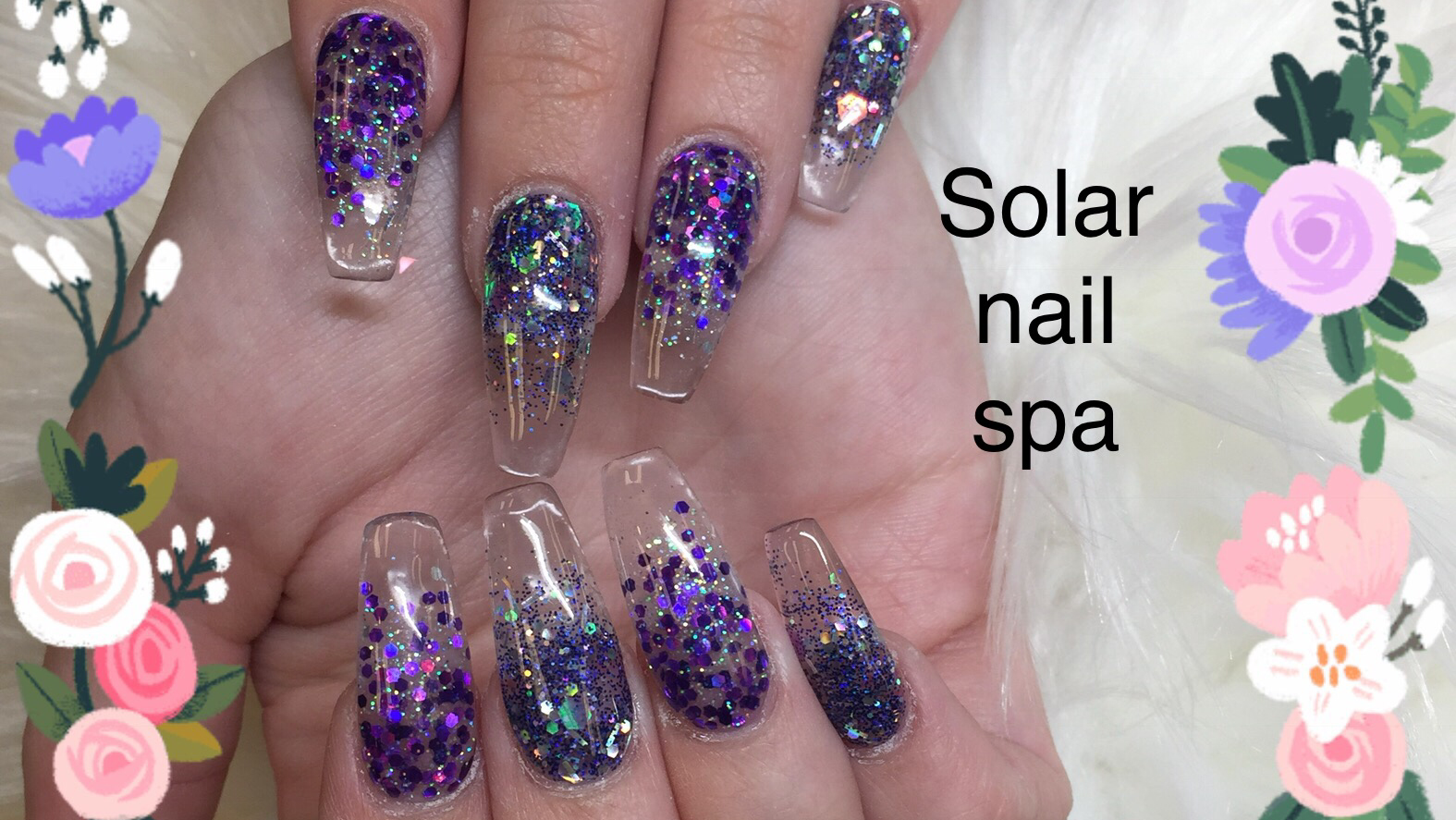 Solar Nail & Spa logo